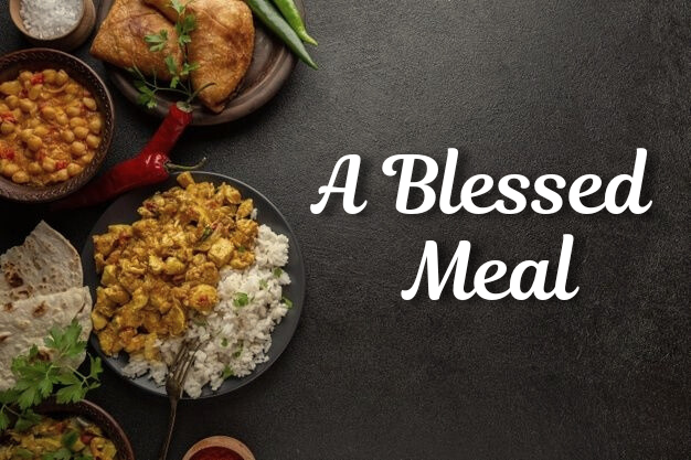Blessed meal and eating manners according to Sunnah in Islam.